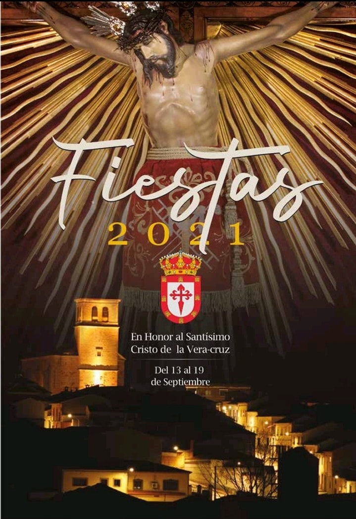 Fiestas patronales en honor del Santísimo Cristo de la Vera Cruz 2021 Cózar